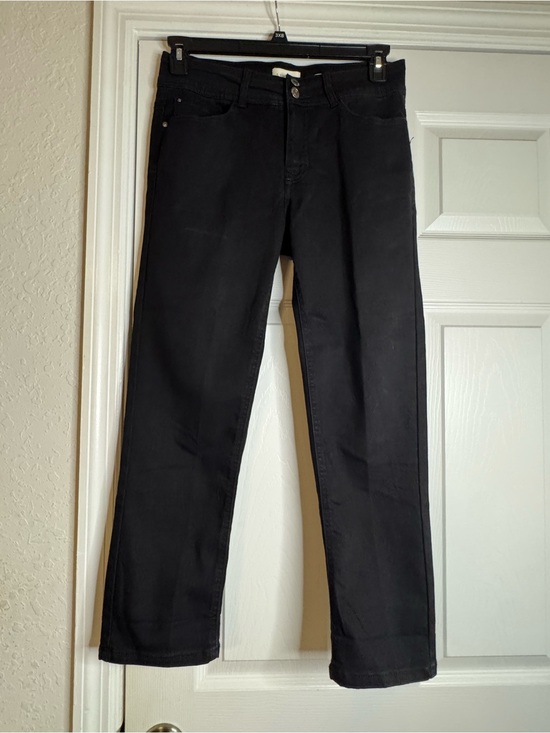 Angels Pants - Angels Black Ankle Straight Jeans